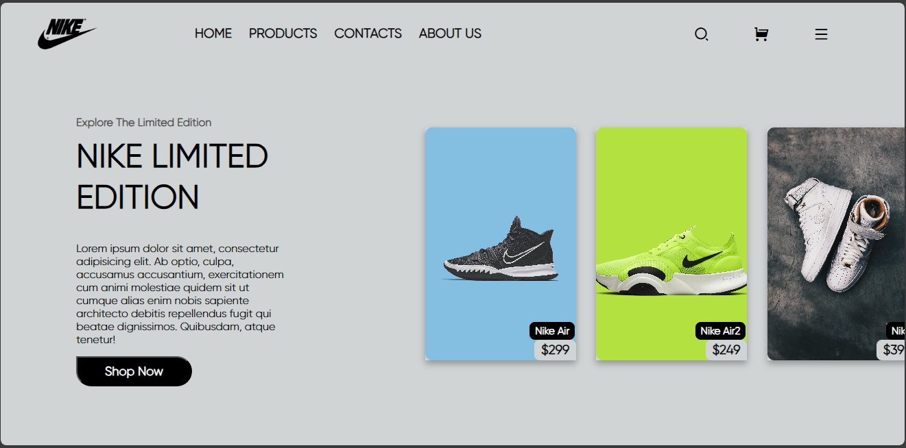 fullstack project screenshot